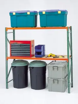 FastRak  Bulk Storage 2 Shelf Add-On Unit 3" Beam Height